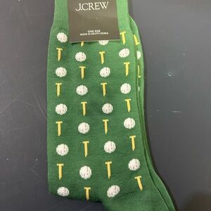 J. Crew Green Golf Socks